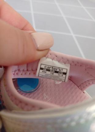 Босоножки для девочки carter's 4