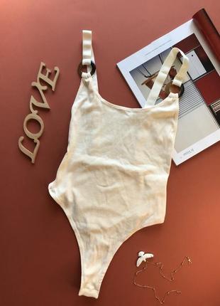 Женское боди в рубрик