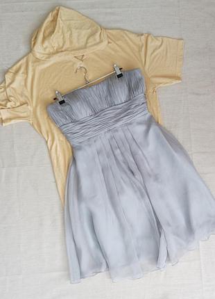 Летнее платье 👗 декольте, бандо