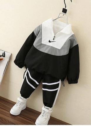 Спортивний дитячий костюм-двійка для хлопчиків