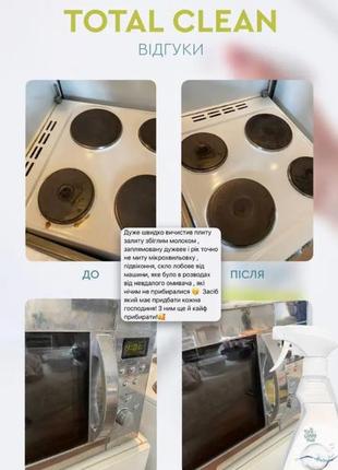 Эко средство для очистки поверхностей total clean, 500 ml