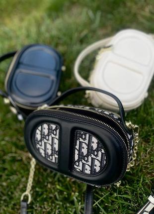 Кожаный чемоданчик диор сумочка