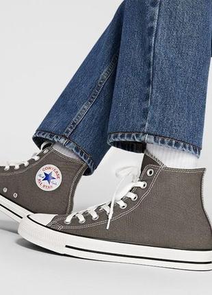 Высокие кеды converse all star1 фото