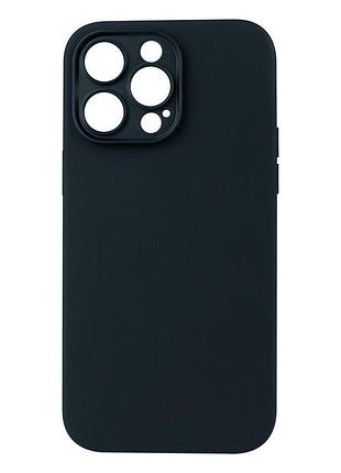 Чехол baseus liquid silica gel case glass 0.22 mm iphone 14 pro aryt001301 black2 фото