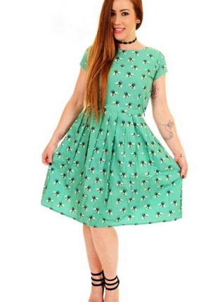 Чайне плаття run & fly bee cotton tea dress з паперовою биркою