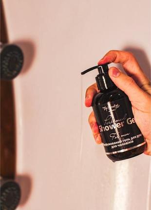 Чоловічий  парфумований гель top beauty  для душу