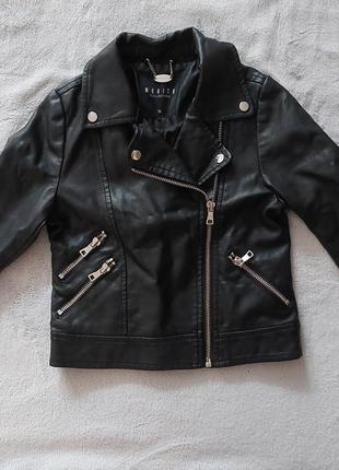 Кожаная куртка mohito