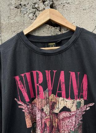 Крута футболка оверсайз nirvana primark8 фото