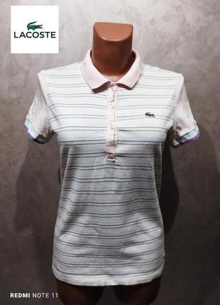 503. lacoste, женское поло