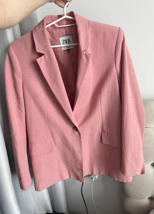 Пиджак со льна . размер s