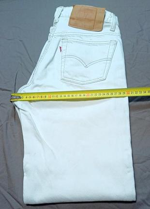 Талия 78 см vintage levi's 501-0601 w30 l34 джинсы серобелые canada
