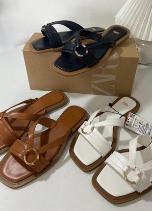 Шьопанці, тапки, тапочки zara🤎