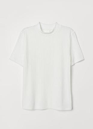 Топ в рубчик водолазка базова h&m
