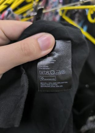 Сарафан з льону та котону h&m