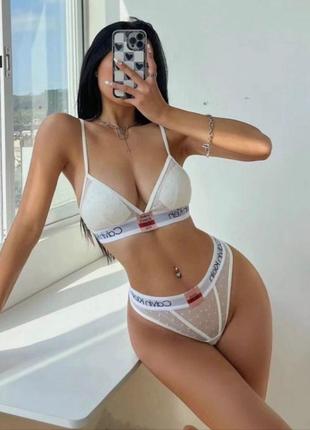 Комплект белья calvin klein/ белье женское