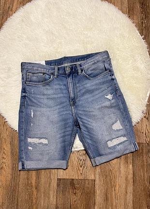 Джинсові шорти від h&m