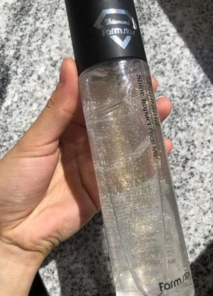 Спрей міст для обличчя та тіла farm stay корейський з блискітками