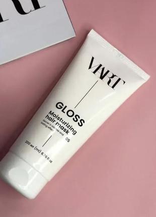 Зволожуюча маска для волосся viart glos
 200 ml
