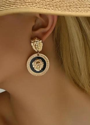 Сережки в стилі versace, дивіться більше біжутерії в моїх об'явах