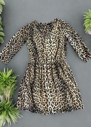 Сукня с леопардовим принтом 🫶