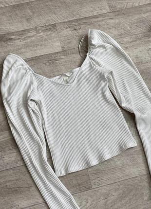 Топ з довгими рукавами від h&m