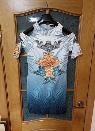 Roberto cavalli платье украшено камушками оригинал!