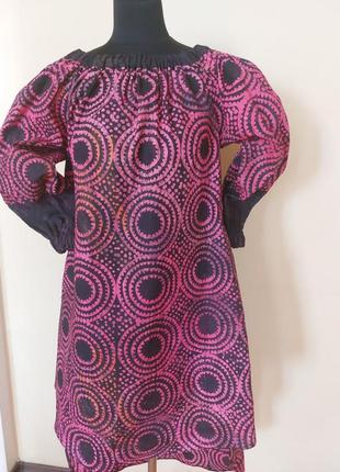 Яскраве плаття різноурівневе.handmade