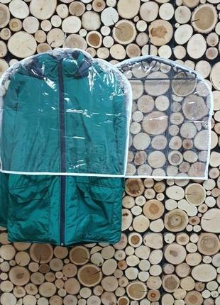 Кофр-колпак прозрачный для хранения одежды 60х55х3 из пвх 90 организация хранения пространства