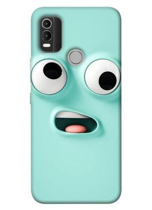Чехол с принтом на нокия ц 21 funny face / чехол с принтом на nokia c21