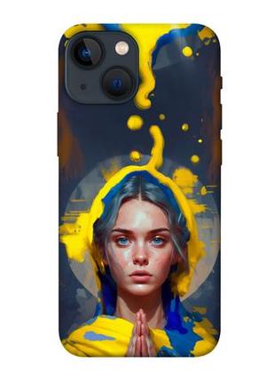 Чехол с принтом на айфон 13 мини lady style 3 / чехол с принтом на iphone 13 mini