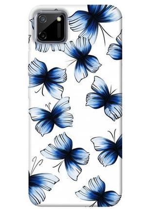 Чохол із принтом на реалмі ц11 tender butterflies / чохол із принтом на realme c11
