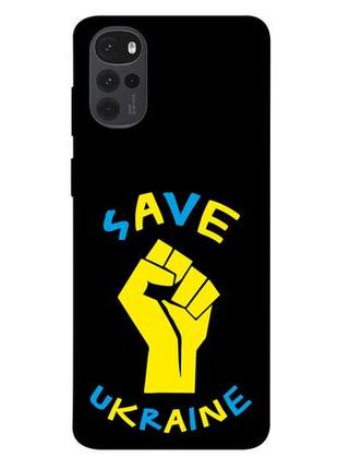 Чехол с принтом на моторола мото джи 22 brave ukraine 6 / чехол с принтом на motorola moto g22