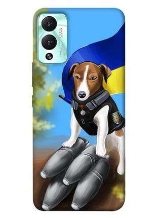 Чохол із принтом на інфінікс хот 12 плей патрон / чохол із принтом на infinix hot 12 play