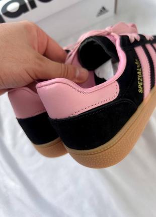 Кроссовки adidas spezial black/pink4 фото