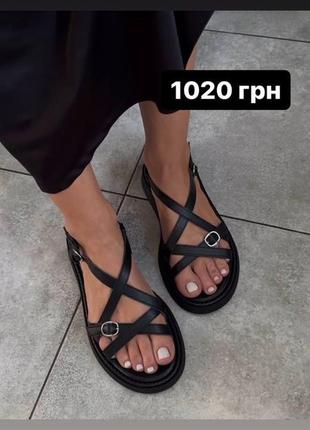 Чорні босоніжки, 🔥знижка до 15,07 🔥