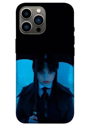 Чохол з принтом на iphone 12 про макс wednesday art style 15 / чохол з принтом на iphone 12 pro max