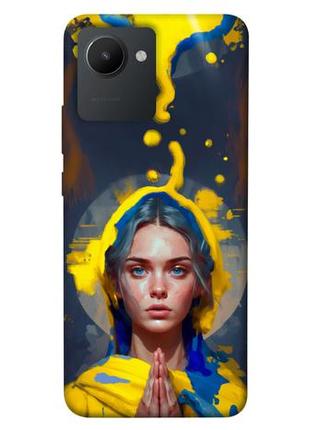 Чохол із принтом на реалмі ц30 lady style 3 / чохол із принтом на realme c30