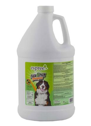 Espree flea & tick oat shampoo (еспри флеа тік оат) шампунь від бліх і кліщів для собак