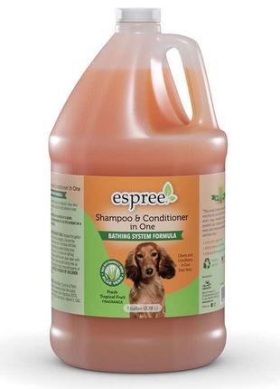Espree shampoo&conditioner in one for bathing systems (еспрі) шампунь і кондиціонер в одному для собак