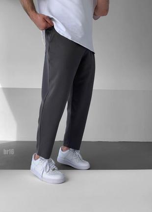 Чоловічі якісні брюки на літо легка та приємна тканина зручні в носінні , чоловічі брюки повсякденні