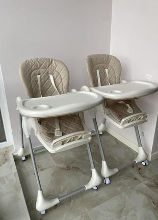 Стілець крісло для годування carrello toffee2 фото