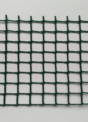 Сетка декоративная темно-зеленая 1,0*20 м. ячейка 13*13 мм топ