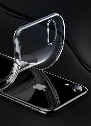 Силіконовий чохол baseus simplicity для iphone xr 2