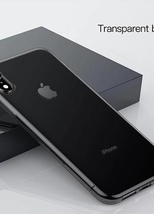 Силіконовий чохол baseus simplicity для iphone xr 4