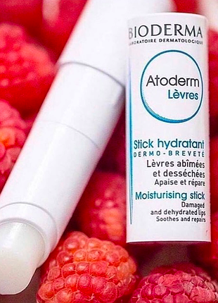 Бальзам для губ увлажняющий смягчающий atoderm stick bioderma 4g