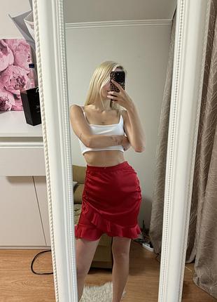 Спідниця червона 3