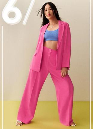 Брюки разовые широкие из вискозы