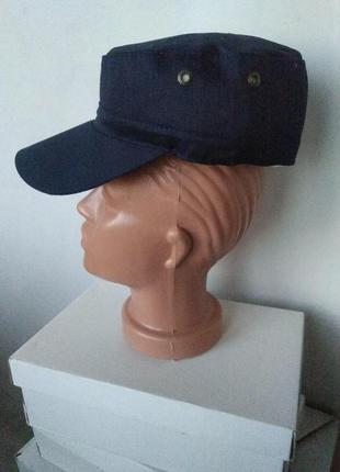 Кепка бейсболка 56 розмір темно синього кольору мужская
