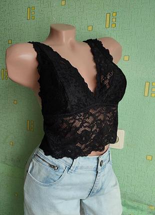 Топ. сетевой топ. h&amp;m. l. 40. белье. лиф. лиф топ-лиф.