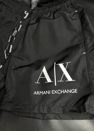 Плавающие шорты armani exchange